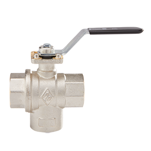 3T3101/3L3201 Series Three Way Brass Ball Valves Marwin Valve