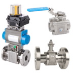 Three Piece Steel Ball Valves